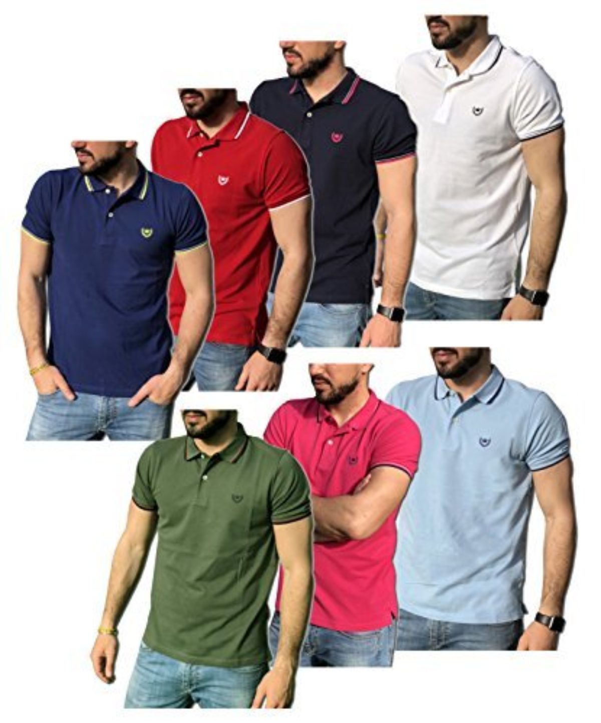 magliette polo uomo